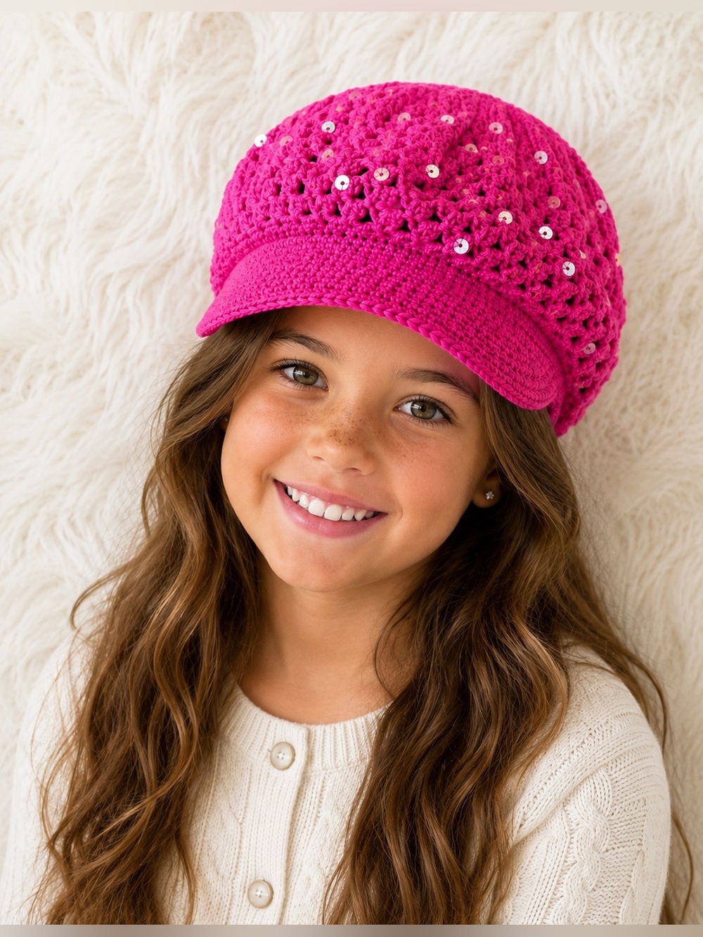 GIRLS SEQUIN HAT
